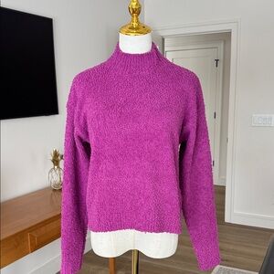 SANCTUARY Women's Cozy BERRY PINK Sweater
